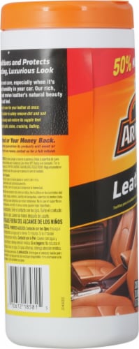Armor All® Leather Care Wipes Perspective: left