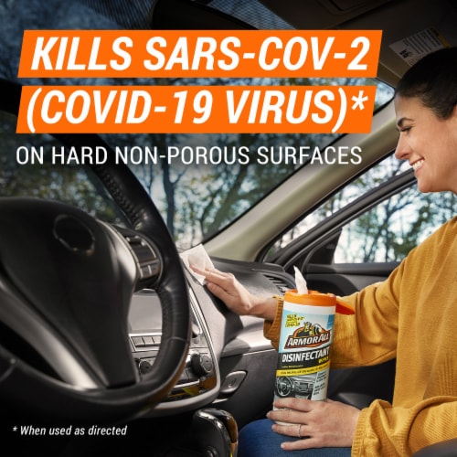Armor All® Disinfectant Wipes Perspective: left