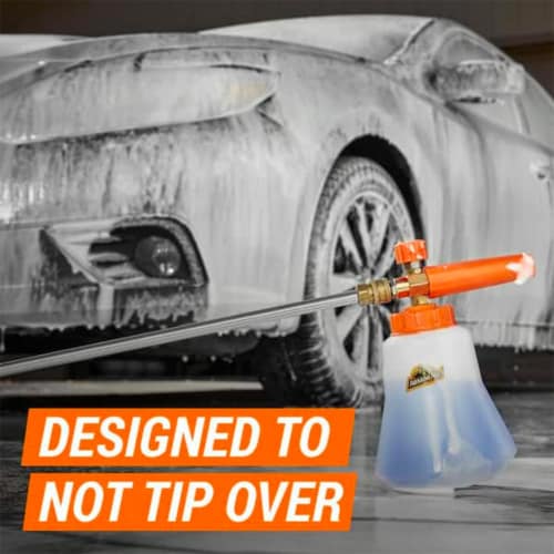 Car Wash Foam Gun - Foam Cannon Garden Hose - Foam Sprayer Exterior Care  Products - Spray Foam Gun Car Wash Kit - Foam Blaster for Snow Foam - Car