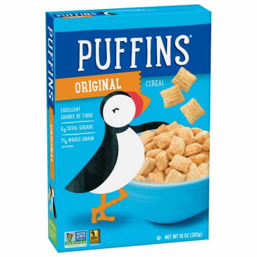 Barbara's Puffins Original Cereal Perspective: left