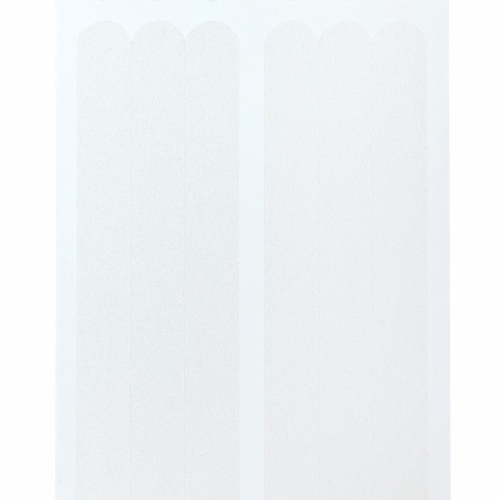 SlipX Solutions Bubble Bath Mat - Clear Perspective: left