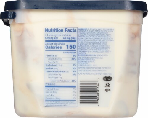 Blue Ribbon Fudge Twirl Ice Cream Perspective: left