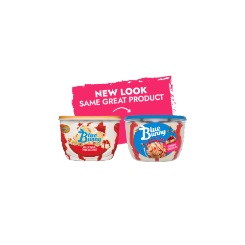 Blue Bunny Cherrific Cheesecake Premium Frozen Dessert, 46 fl oz Perspective: left