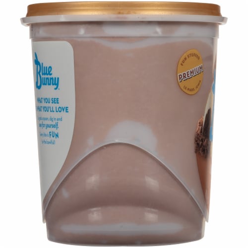 Blue Bunny Chocopolitan Ice Cream Perspective: left