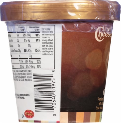 The Cheesecake Factory At Home™ Chocolate Ice Cream Perspective: left