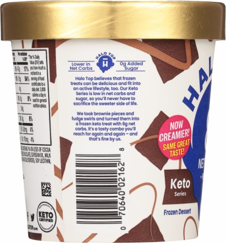 halo top brownie batter tub
