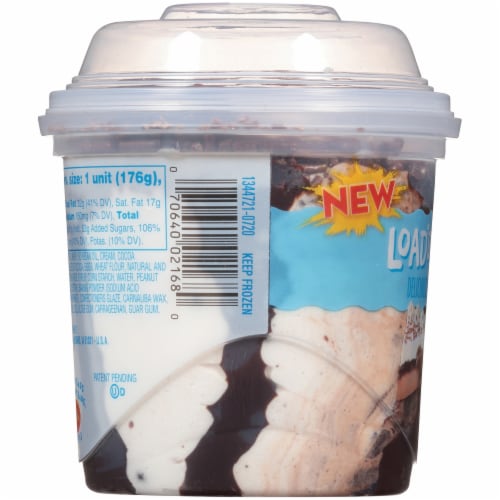 Blue Bunny® Load'd Sundaes® Cake Obsession Cups Perspective: left