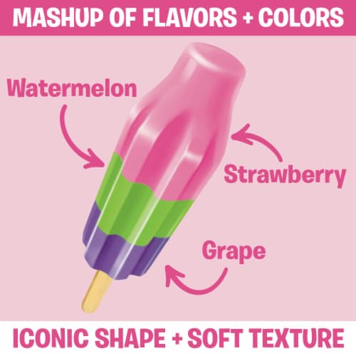 Bomb Pop NERDS Ice Pop Perspective: left
