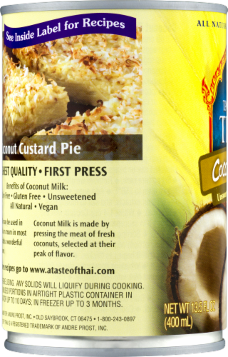 A Taste of Thai Coconut Milk Perspective: left