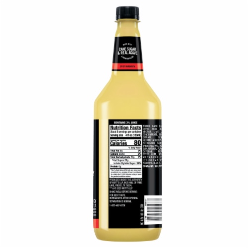 Mr & Mrs T Spicy Margarita Mixer Perspective: left