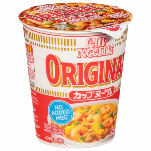 Nissin Cup Noodles Originial Unit Perspective: left