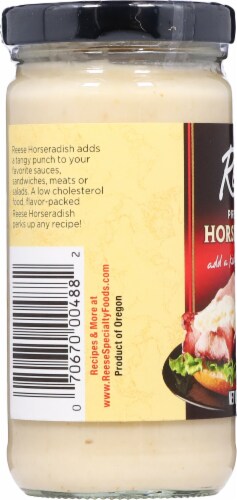 Reese Prepared Horseradish Sauce Perspective: left