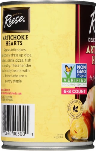 Reese® Delicious Medium Artichoke Hearts Perspective: left