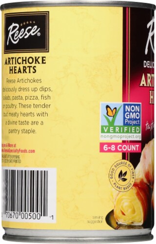 Reese® Delicious Medium Artichoke Hearts Perspective: left