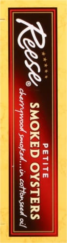 Reese® Petite Smoked Oysters Perspective: left