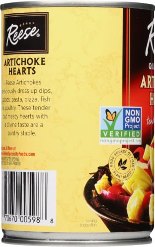 Reese® Quartered Artichoke Hearts Perspective: left