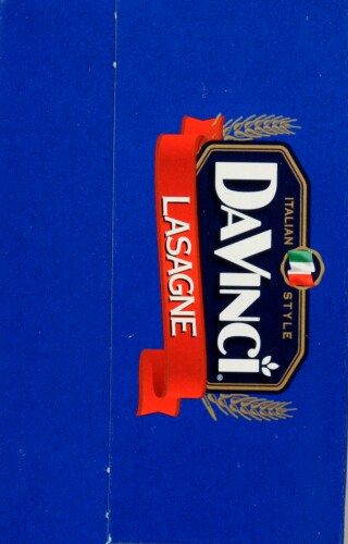 DaVinci Lasagne Pasta Perspective: left