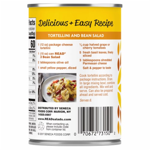 READ 3 Bean Salad Perspective: left