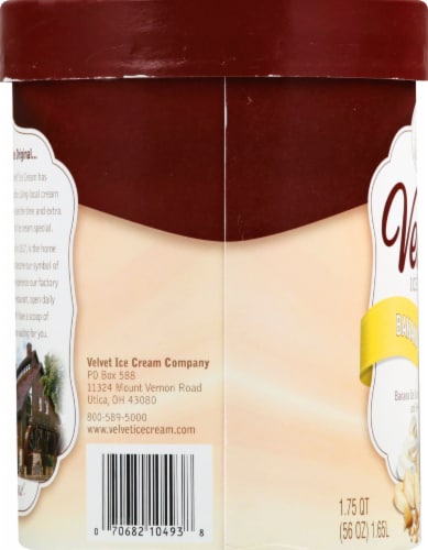 Velvet Banana Cream Pie Ice Cream Perspective: left