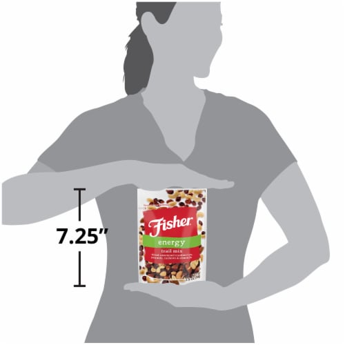 Fisher Snack Energy Trail Mix Perspective: left