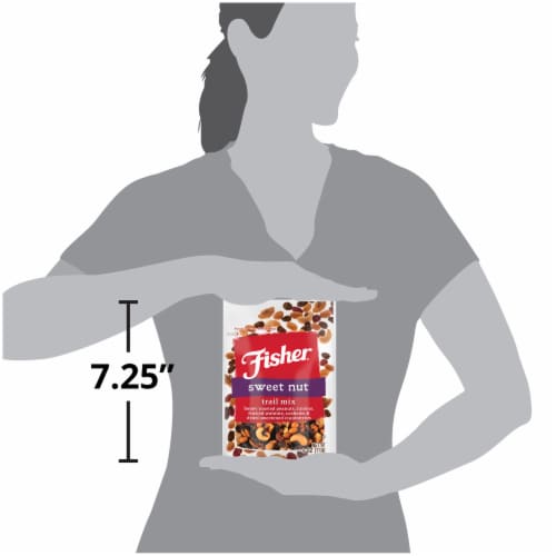 Fisher Snack Sweet Nut Trail Mix Perspective: left