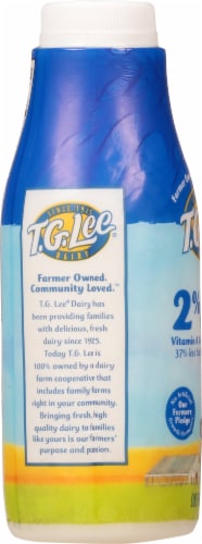 T.G. Lee® Dairy 2% Reduced Fat Milk Perspective: left
