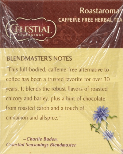 Celestial Seasonings Roastaroma Tea Bags 20 Count Perspective: left