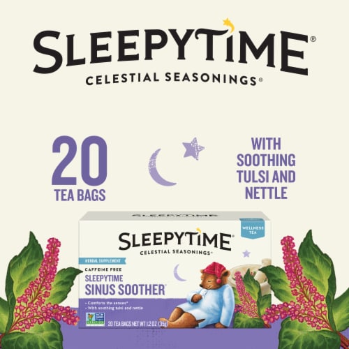 Celestial Seasonings Caffeine Free Sleepytime® Wellness Sinus Soother Tea Perspective: left