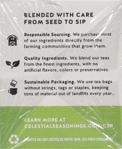 Celestial Seasonings® SleepyTime® Detox Wellness Tea Bags Perspective: left