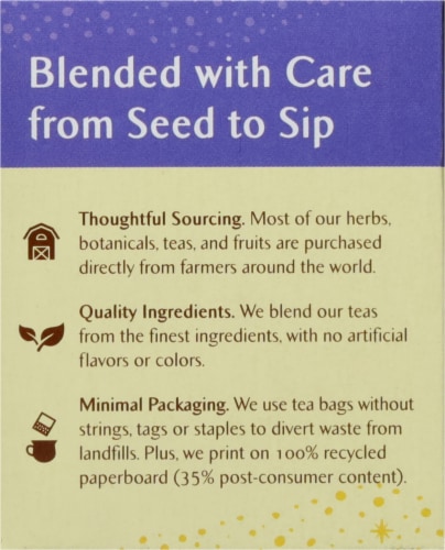 Celestial Seasonings® Sleepytime® Lavender Herbal Tea Perspective: left