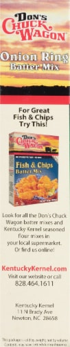 Don's Chuck Wagon Onion Ring Batter Mix Perspective: left