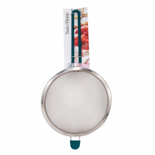 Taste of Home Large Mesh Strainer 8.5-inch, Perspective: left