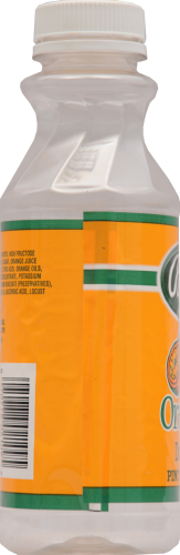 Purity Orange Drink Perspective: left