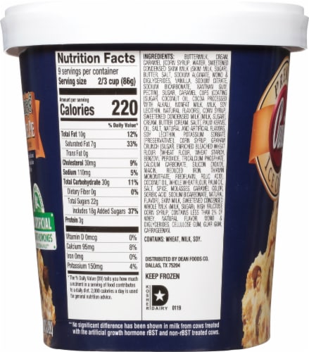 Purity™ O'Charley's® Caramel Pie Ice Cream Perspective: left