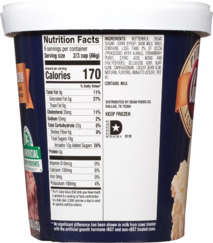 Purity Premium Neapolitan Ice Cream Tub Perspective: left