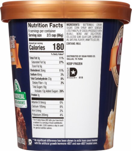 Purity™ Half & Half™ Vanilla & Chocolate Ice Cream Perspective: left