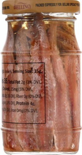 Bellino Anchovy Fillets Perspective: left