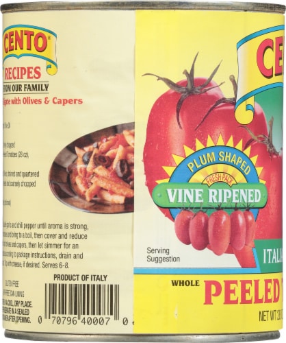 Cento® Italian Style Peeled Tomatoes Perspective: left