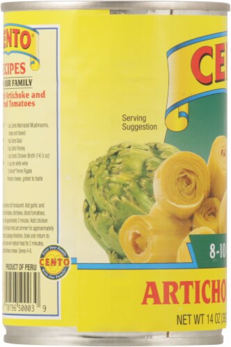 Cento® Artichokes in Brine Perspective: left