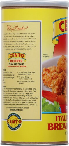 Cento Panko Italian Style Bread Crumbs Perspective: left