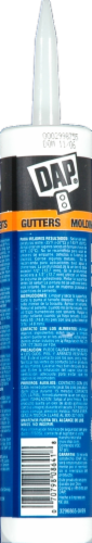 DAP Clear 100% Silicone Rubber Sealant Perspective: left