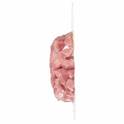 Smithfield Anytime Favorites Cubed Ham Perspective: left