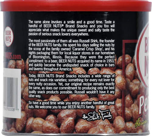 Beer Nuts® Original Peanuts Perspective: left