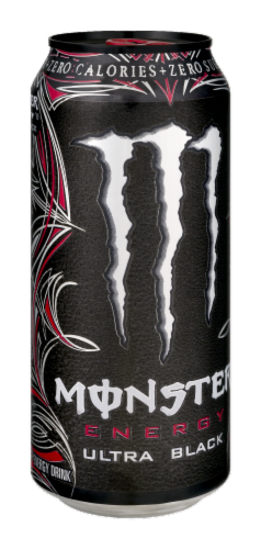 Monster® Energy Ultra Zero Black Perspective: left