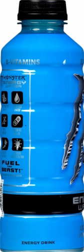 Monster® Hydro Blue Ice® Energy Water Perspective: left