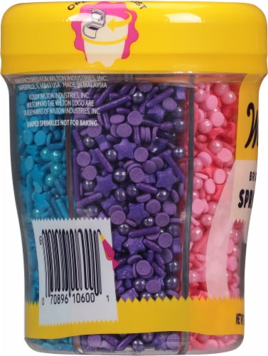 Wilton® Sprinkle™ Rainbow Medley Perspective: left