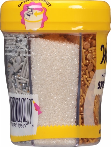 Wilton® Metallic Sprinkles™ Perspective: left
