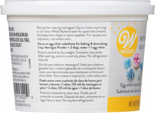 Wilton® Meringue Powder Perspective: left