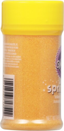 Wilton® Yellow Sugar Sprinkles Perspective: left