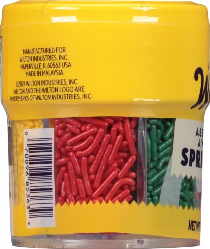 Wilton® Sprinkles Jimmies Perspective: left